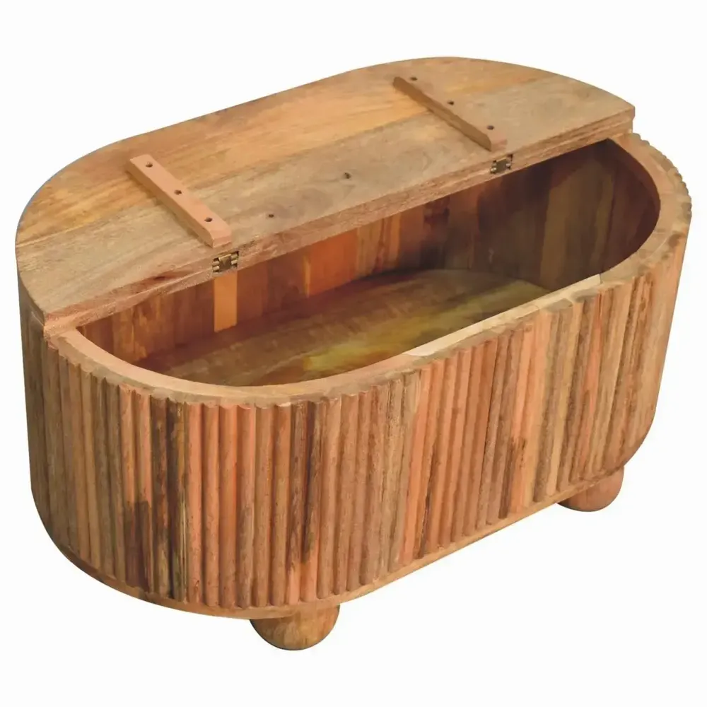 Coffee tables - Artisan Furniture Solid Wood Soba Ball Lid-up Coffee Table, 1 Storage, Brown - ARTISAN FURNITURE