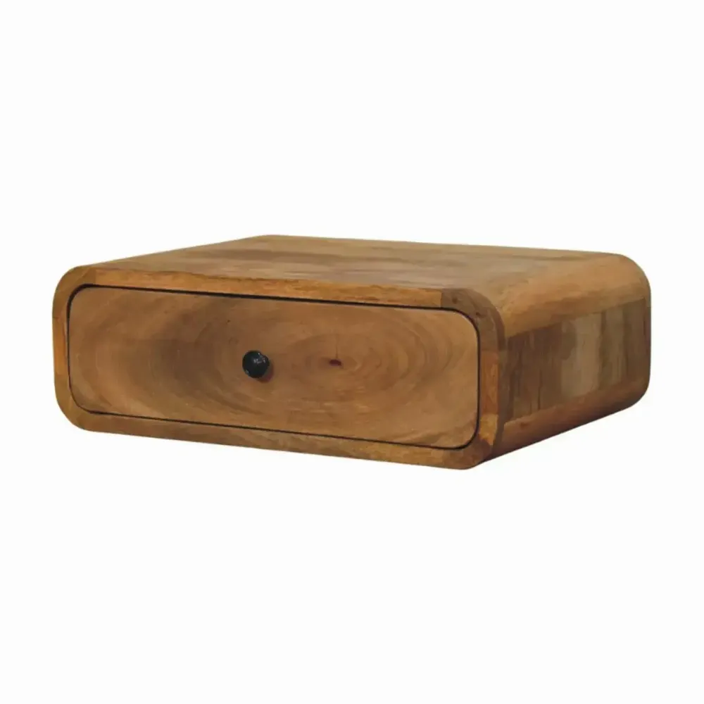 Tables de nuit - Artisan Furniture Table de Nuit Murale Avora Oak-ish, 1 Tiroir, Marron - ARTISAN FURNITURE