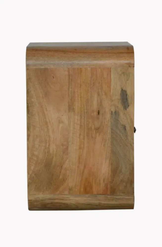 Tables de nuit - Artisan Furniture Table de Nuit London, 1 Tiroir et 2 Fentes Ouvertes, Beige - ARTISAN FURNITURE