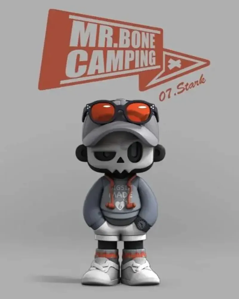 Sculptures, statuettes and miniatures - MR.BONE CAMPING SERIES SURPRISE BOX - TOYBOX DISTRIBUTION