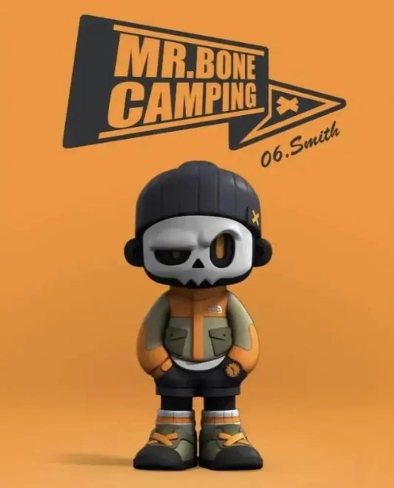 Sculptures, statuettes and miniatures - MR.BONE CAMPING SERIES SURPRISE BOX - TOYBOX DISTRIBUTION