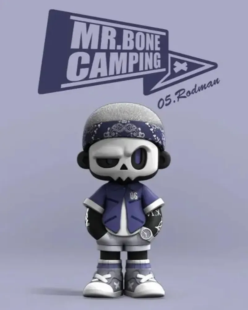 Sculptures, statuettes and miniatures - MR.BONE CAMPING SERIES SURPRISE BOX - TOYBOX DISTRIBUTION