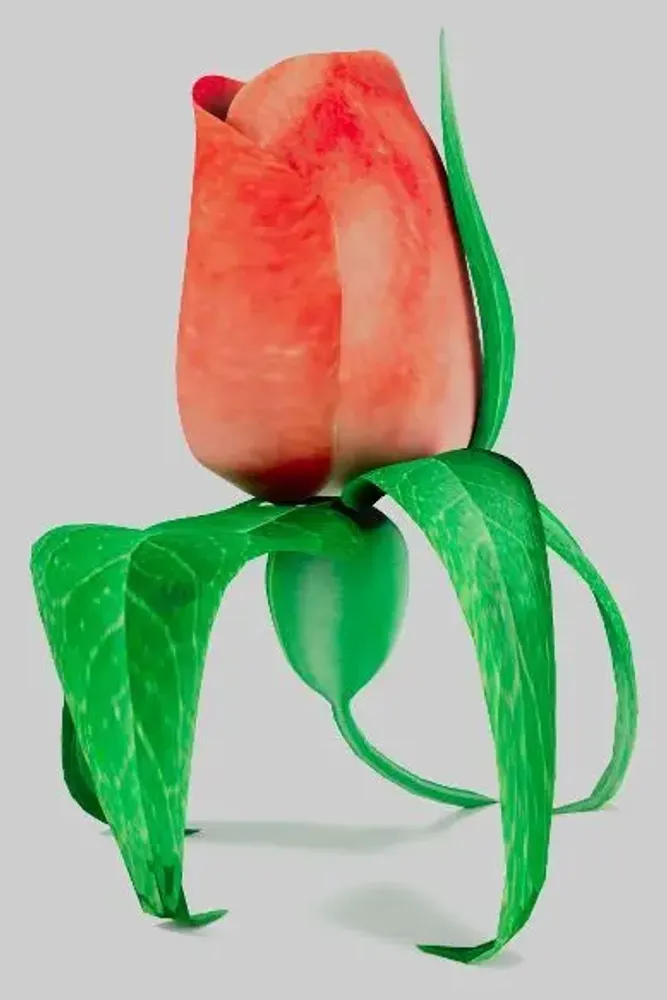 Objets design - FAUTEUIL EN FORME DE ROSE IMPRESSION 3D - FLORALYS-MEUBLES