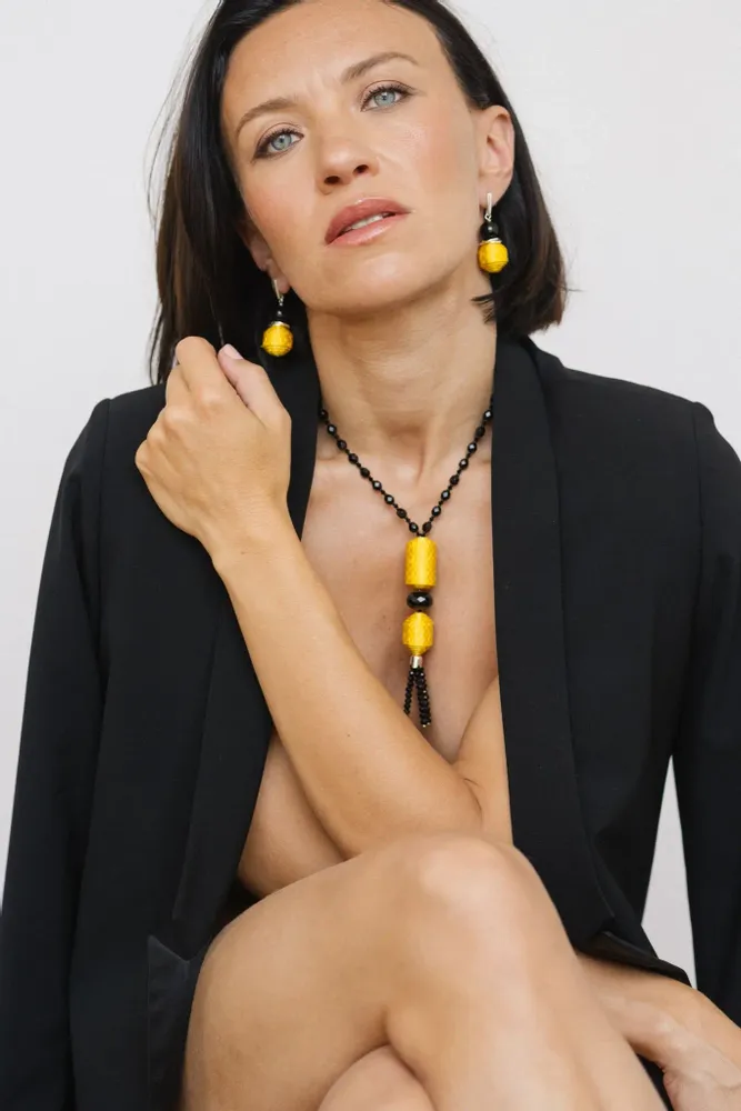 Cadeaux - Sautoir années folles - GÉRALDINE VENET BIJOUX EN SOIE