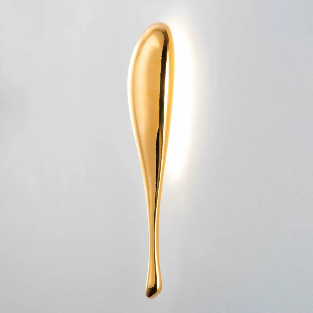 Wall lamps - Wall lamp Flying Fish Gold - SOFTICATED