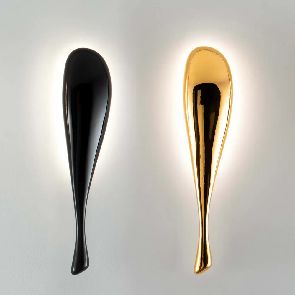 Wall lamps - Wall lamp Flying Fish Gold - SOFTICATED
