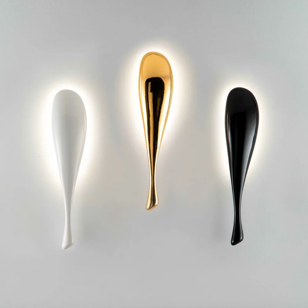 Wall lamps - Wall lamp Flying Fish Gold - SOFTICATED