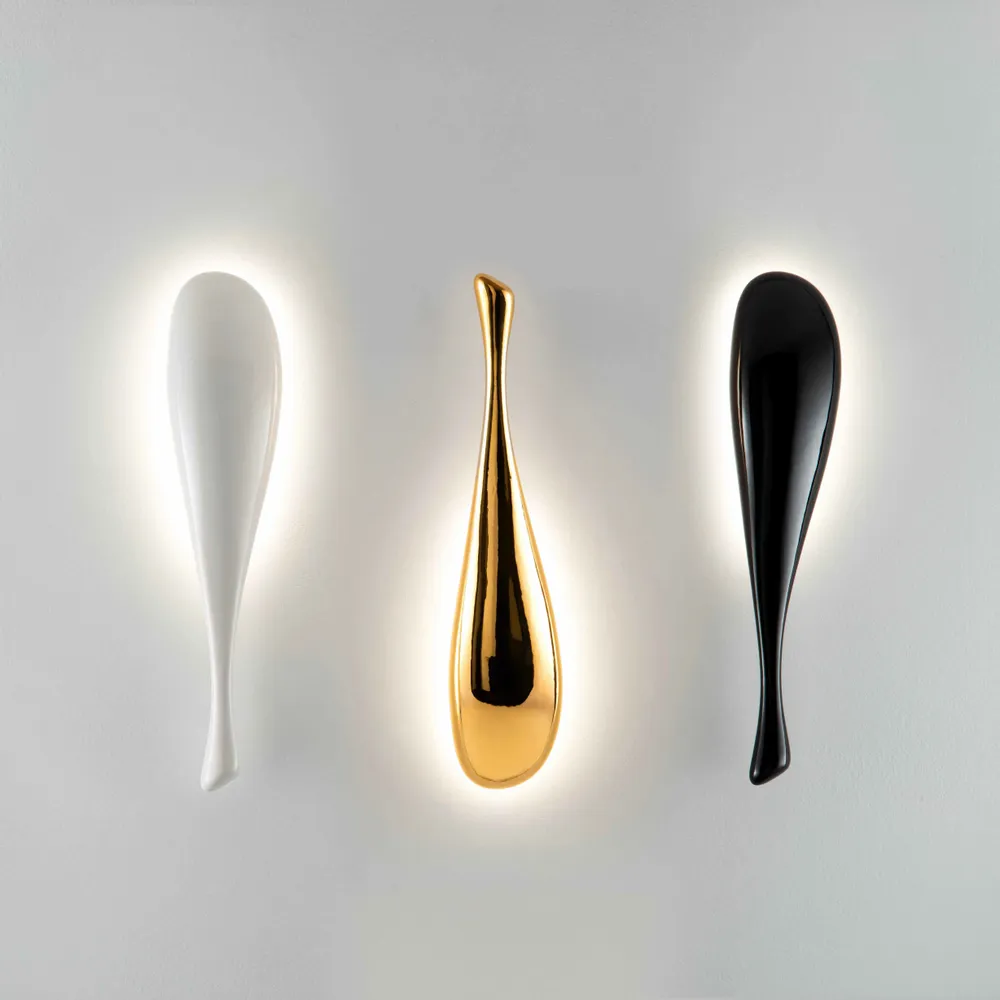 Wall lamps - Wall lamp Flying Fish Gold - SOFTICATED