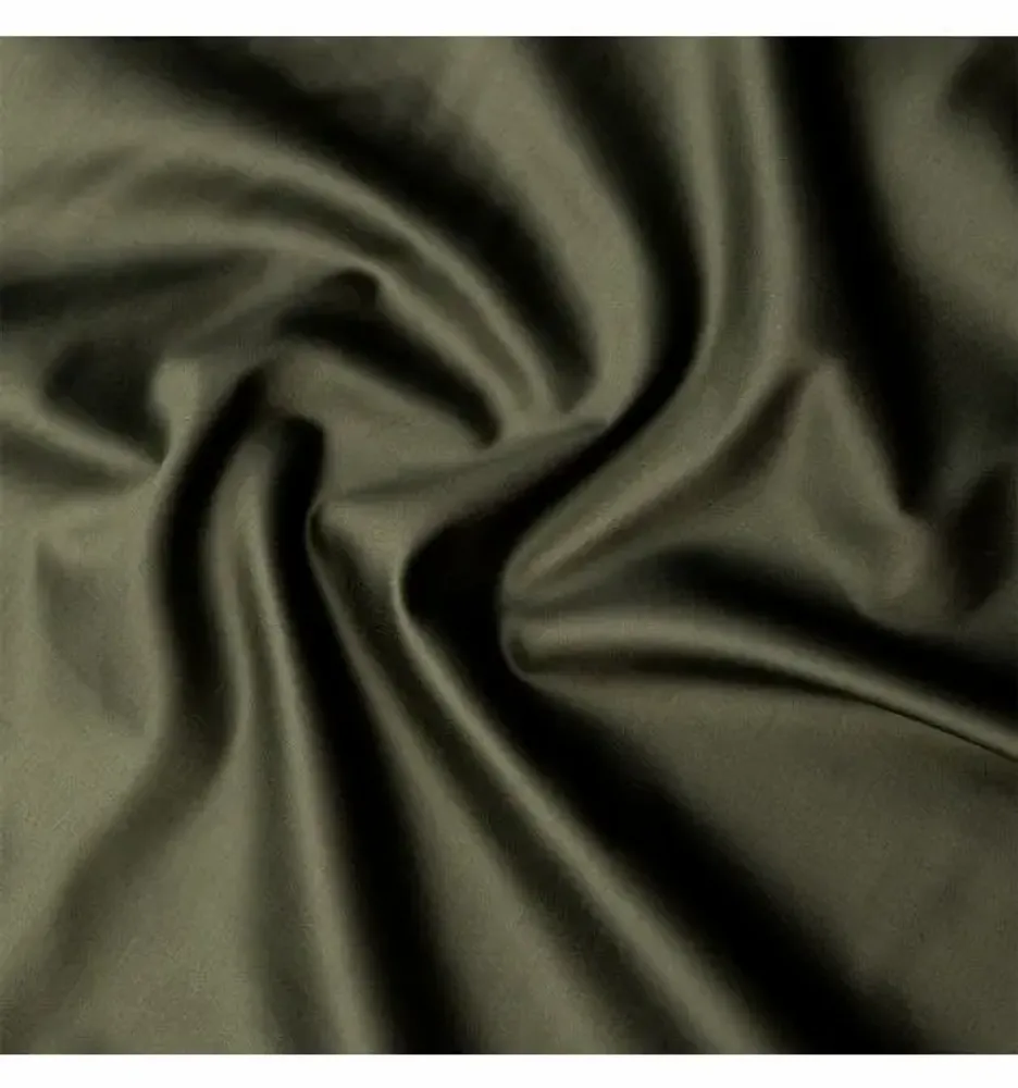 Bed linens - Sateen Fitted Sheet, 180x200x25, Hunter - DILIOS