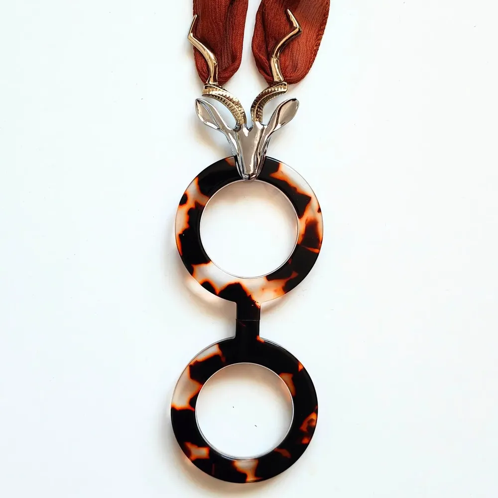 Jewelry - Antilopes Necklace Glasses - FLIPPAN' LOOK