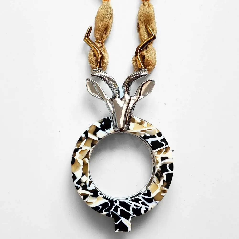 Jewelry - Antilopes Necklace Glasses - FLIPPAN' LOOK