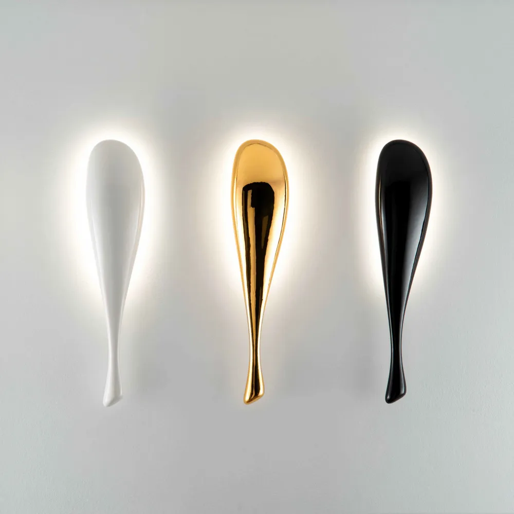 Wall lamps - Flying Fish Wall Lamp - Black - SOFTICATED