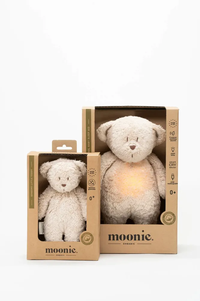 Soft toy - MOONIE - Petit ours sensoriel - MOONIE