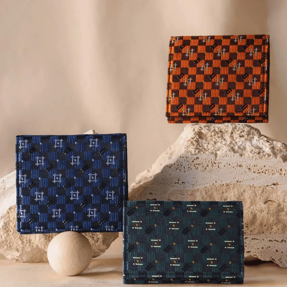 Leather goods - Small Goods / lacquer applied to deerskin or Nishijin-ori fabric - YASIMA