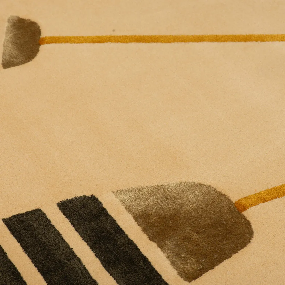 Tapis design - Tapis design sur mesure Scenery - Tinged Leaves - SOFTICATED