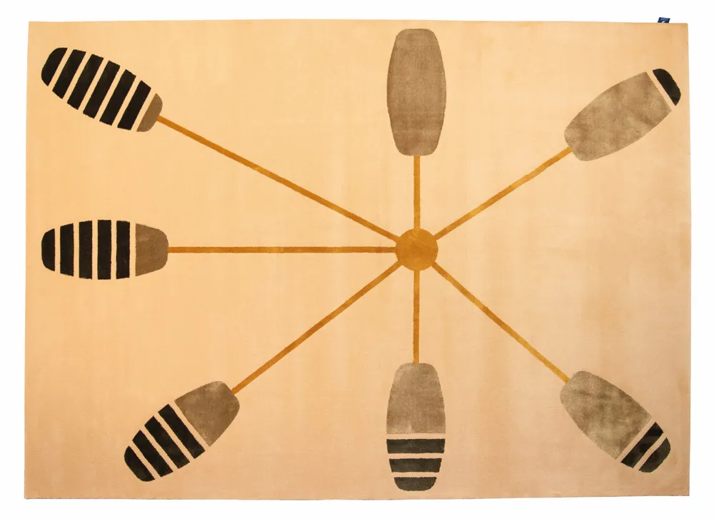 Tapis design - Tapis design sur mesure Scenery - Tinged Leaves - SOFTICATED