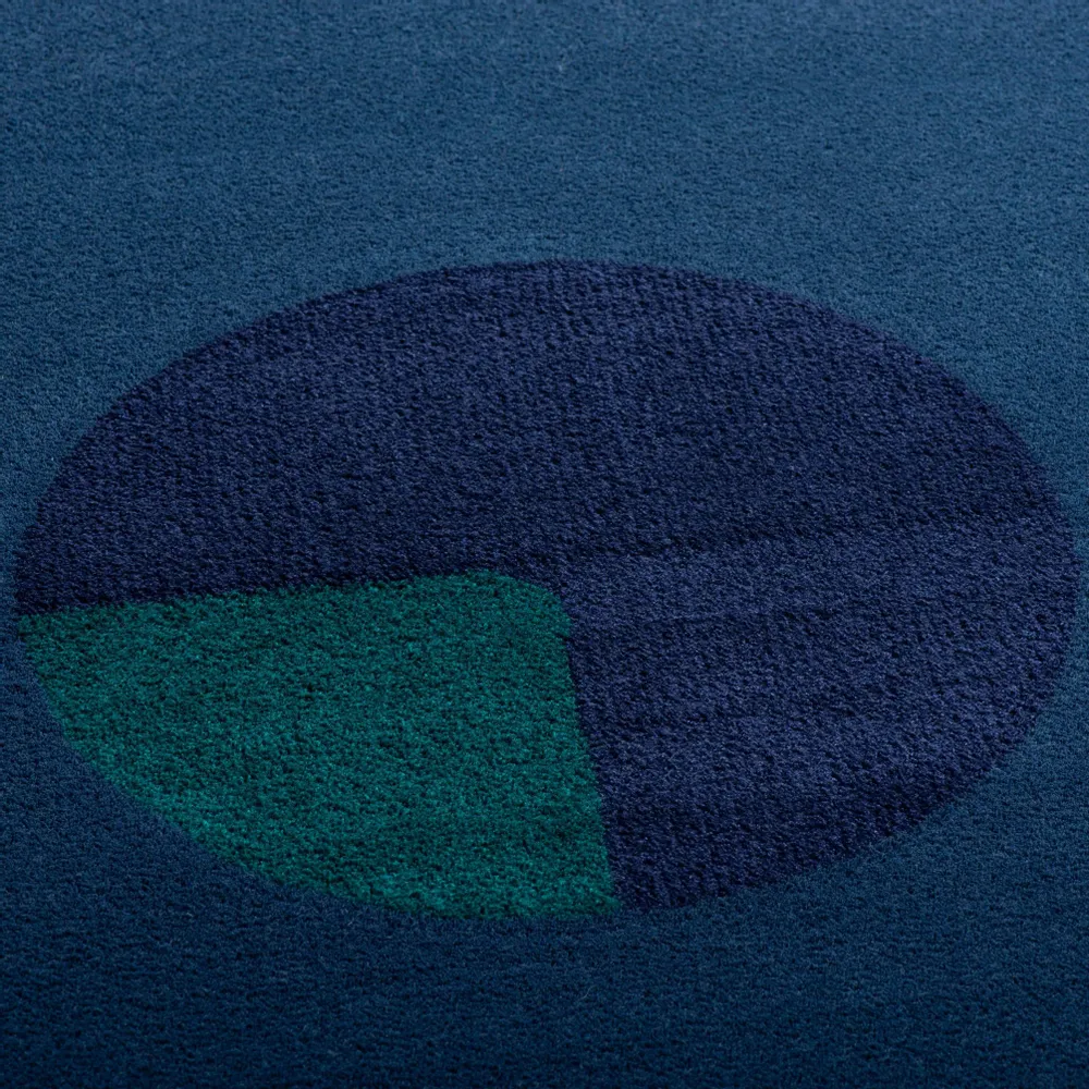 Tapis design - Tapis Blues - Planets - SOFTICATED