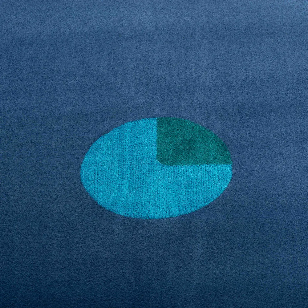 Tapis design - Tapis Blues - Planets - SOFTICATED