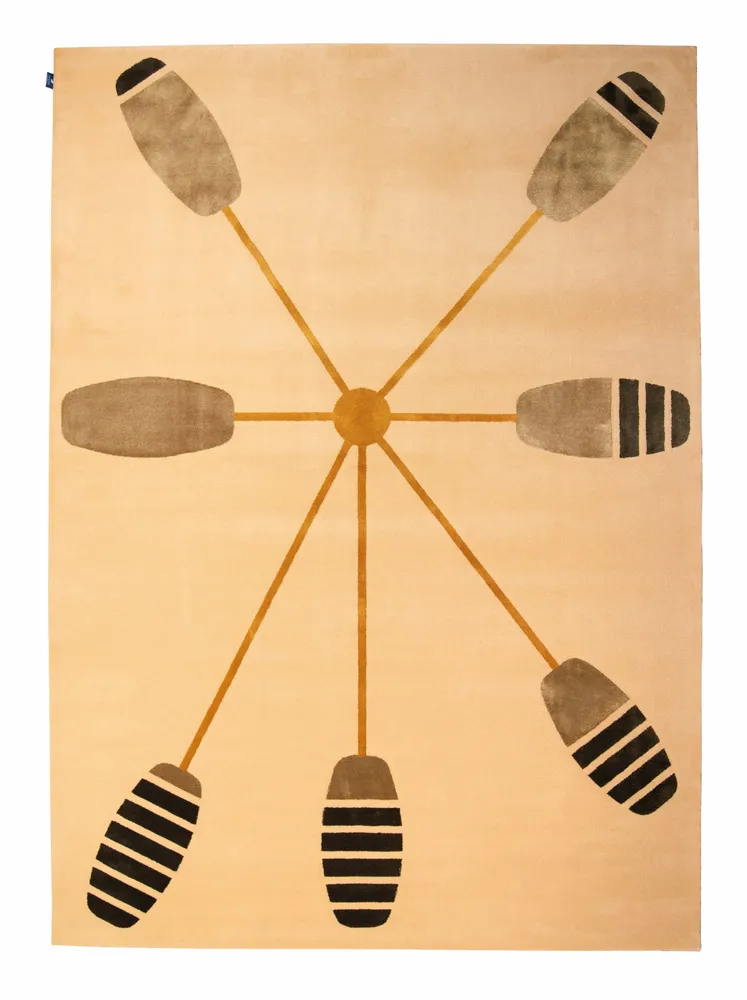 Tapis design - Tapis design sur mesure Scenery - Tinged Leaves - SOFTICATED