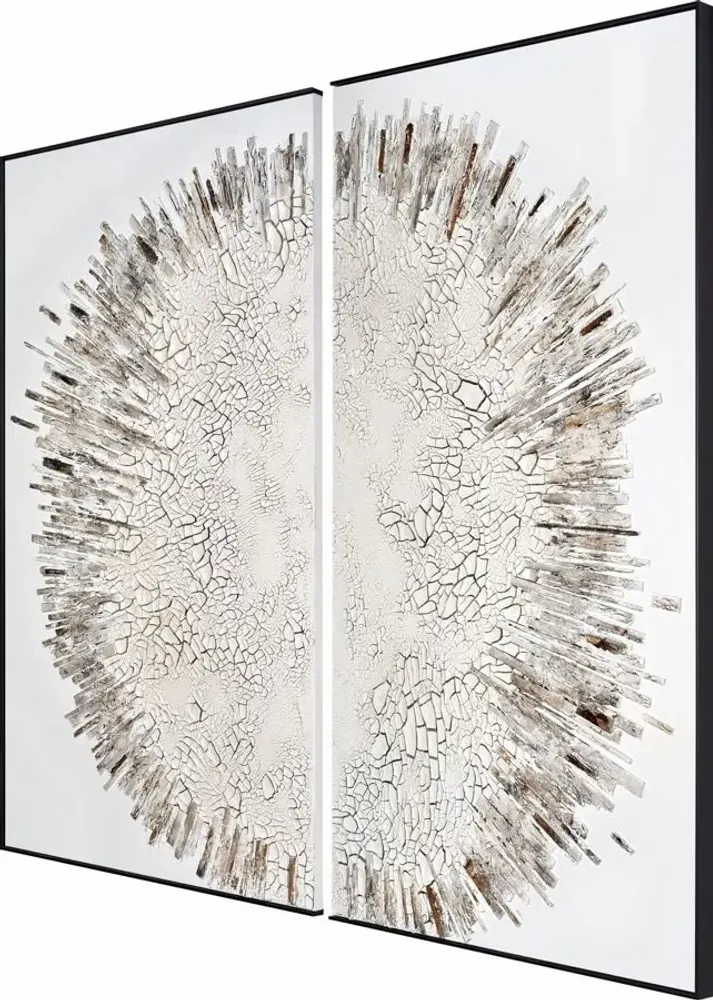 Services - 'Diptyque Ícaro' - Œuvre Originale - 240x200cm - PERSPECTIVA 10