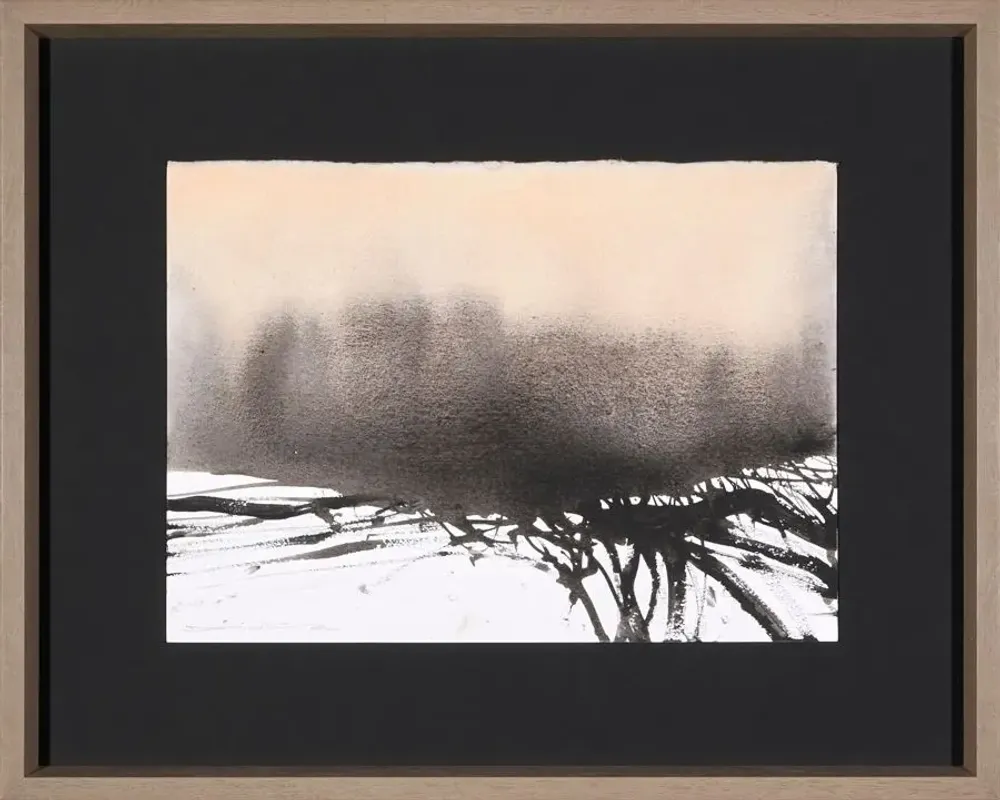 Services - 'Atmósferas 01 Tierras' - Œuvre Originale - 75x60cm - PERSPECTIVA 10