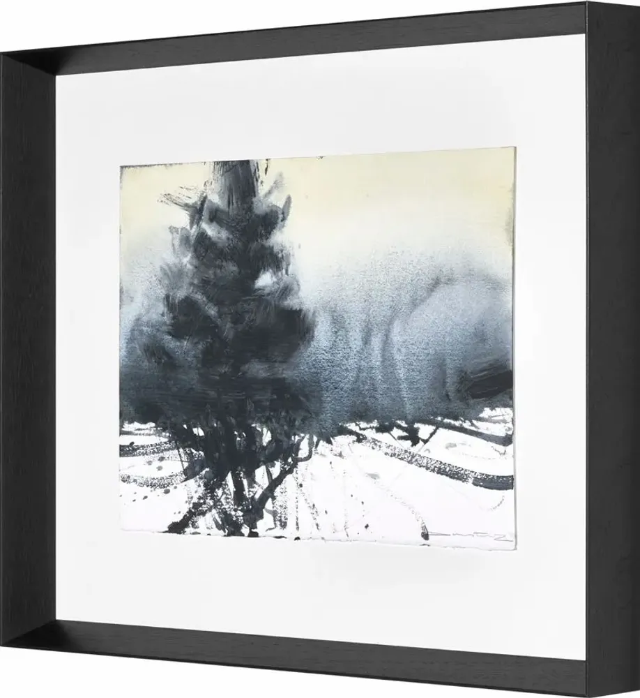 Services - 'Atmósferas 01 Grises' - Œuvre Originale - 75x60cm - PERSPECTIVA 10