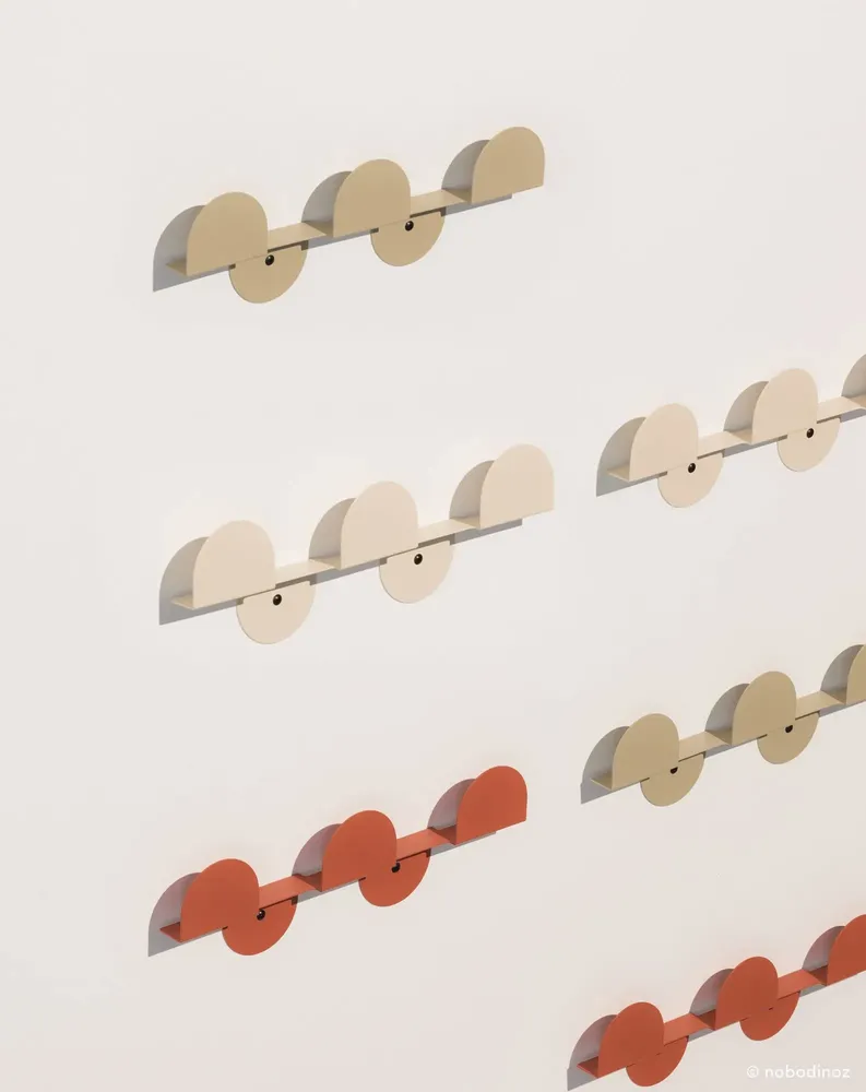 Shelves - Wall steel accessories - NOBODINOZ
