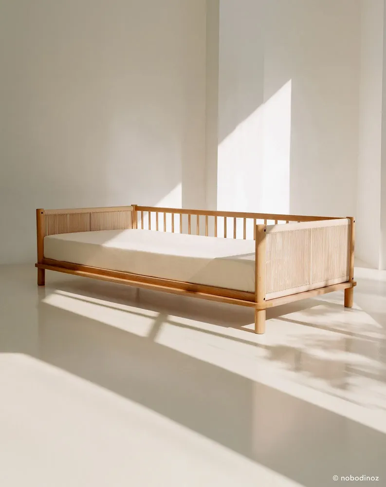 Beds - Single bed solid oak wood Latitude - NOBODINOZ