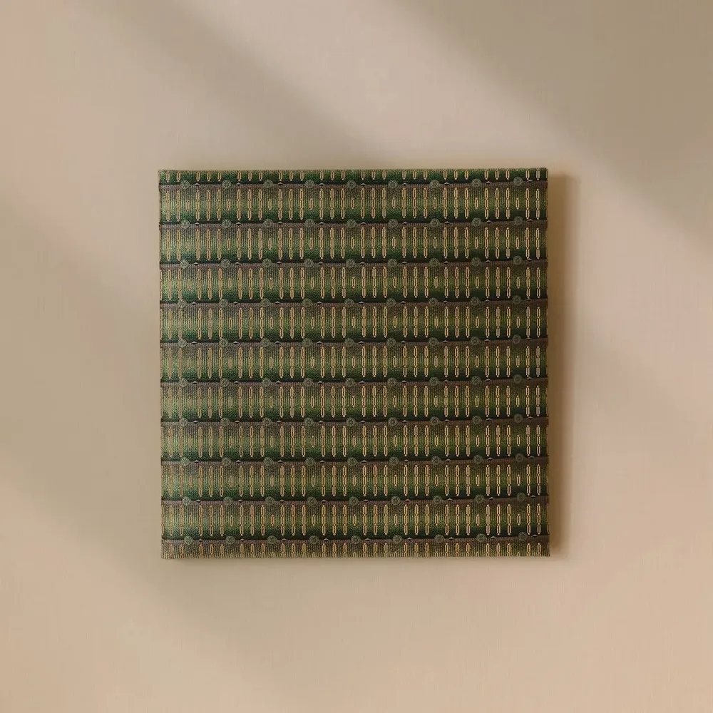 Wall ensembles - WallArt / Nishijin-ori Fabric Embellished with Urushi - YASIMA