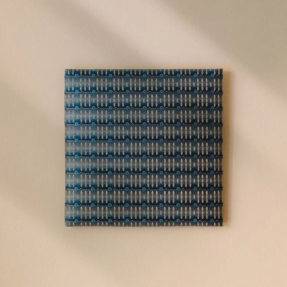 Wall ensembles - WallArt / Nishijin-ori Fabric Embellished with Urushi - YASIMA