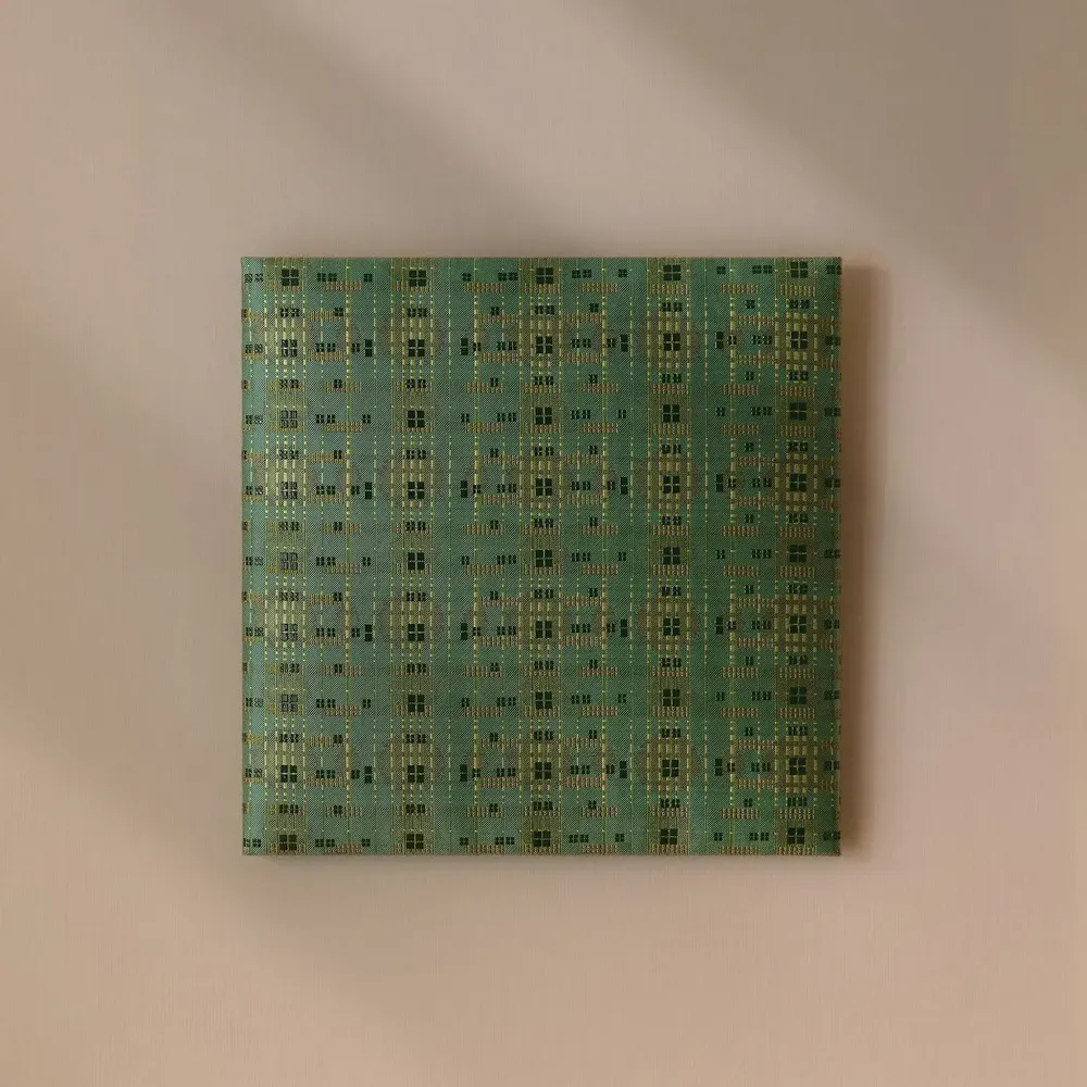 Wall ensembles - WallArt / Nishijin-ori Fabric Embellished with Urushi - YASIMA