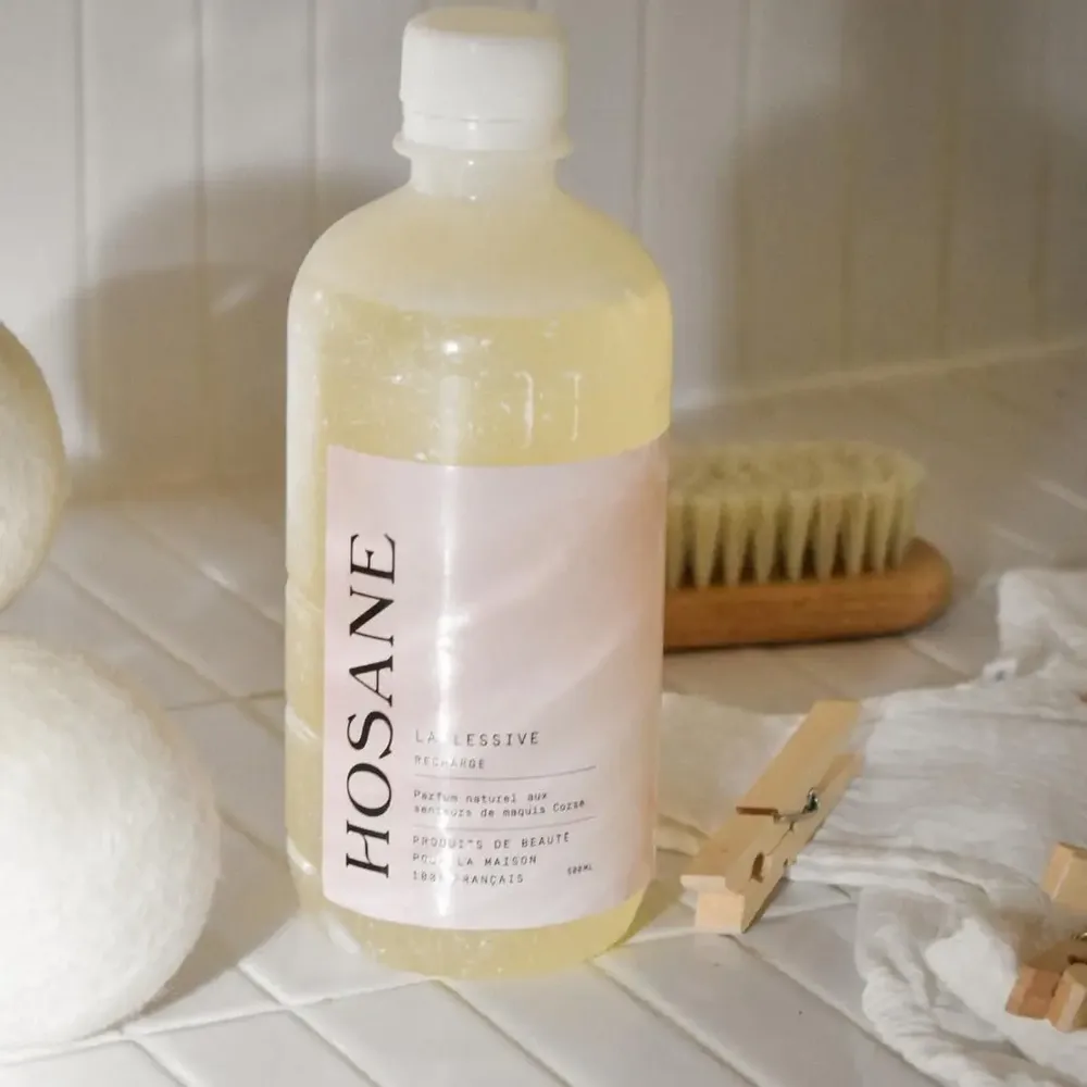 Accessoires enfants - LESSIVE  DOUCEUR 1L - SANS PARFUM - VEGETALE - HOSANE