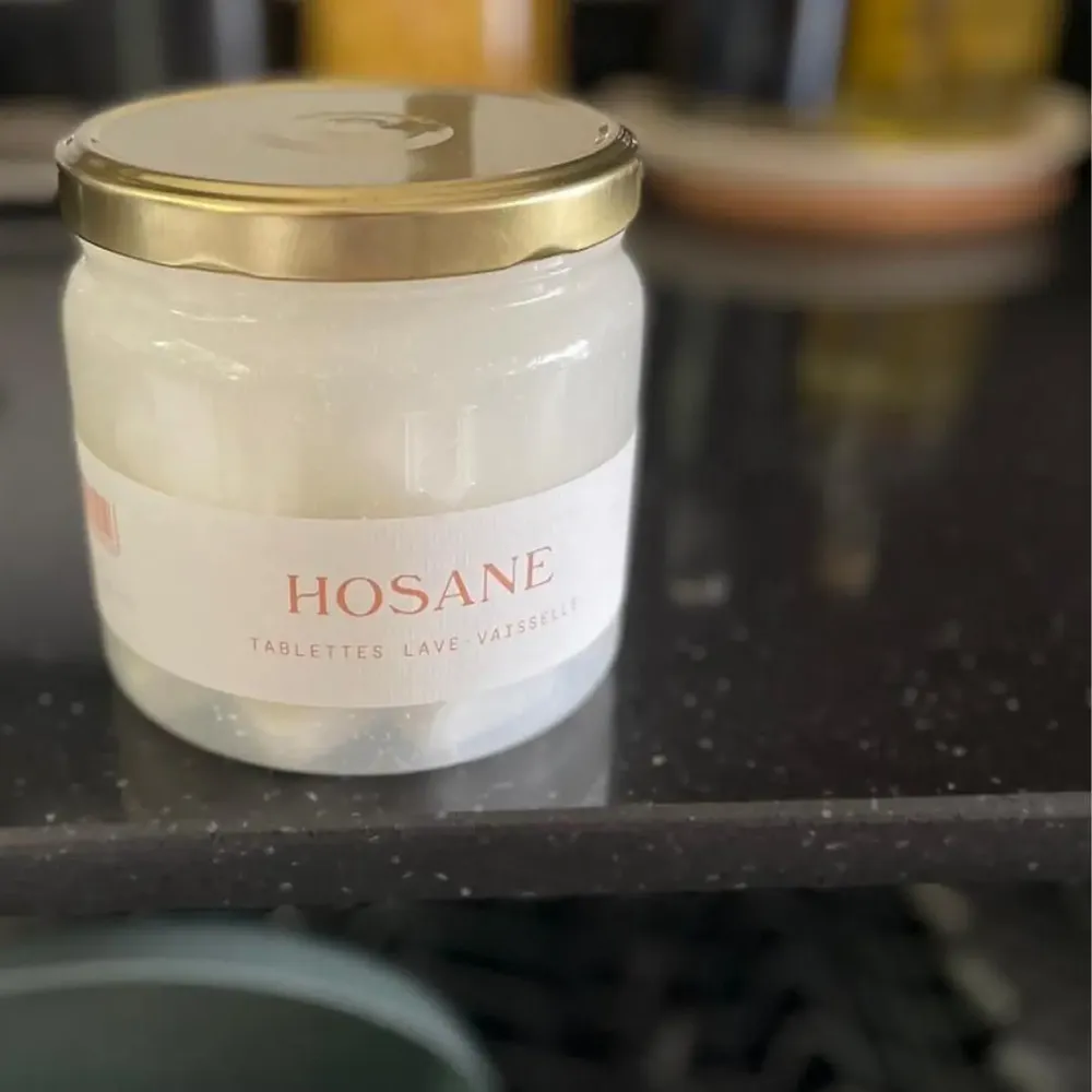 Savons - Pot de tablettes lave-vaisselle – Rechargeable & naturelles - HOSANE