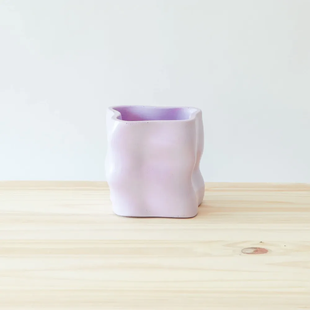 Objets design - Pot Pitchoun mauve - MEEMO STUDIO