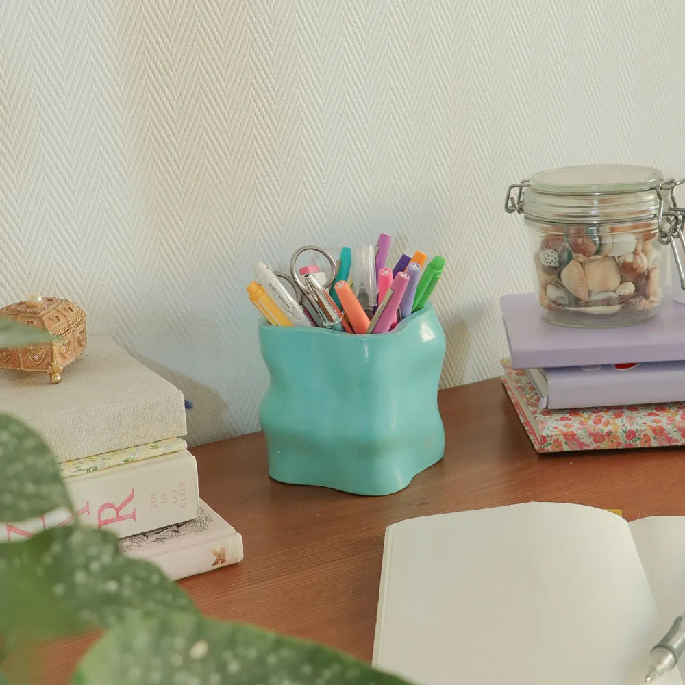 Objets design - Pot pitchoun bleu - MEEMO STUDIO