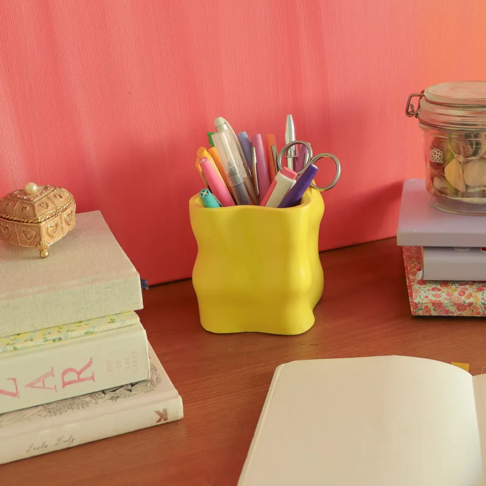 Objets design - Pot Pitchoun jaune - MEEMO STUDIO