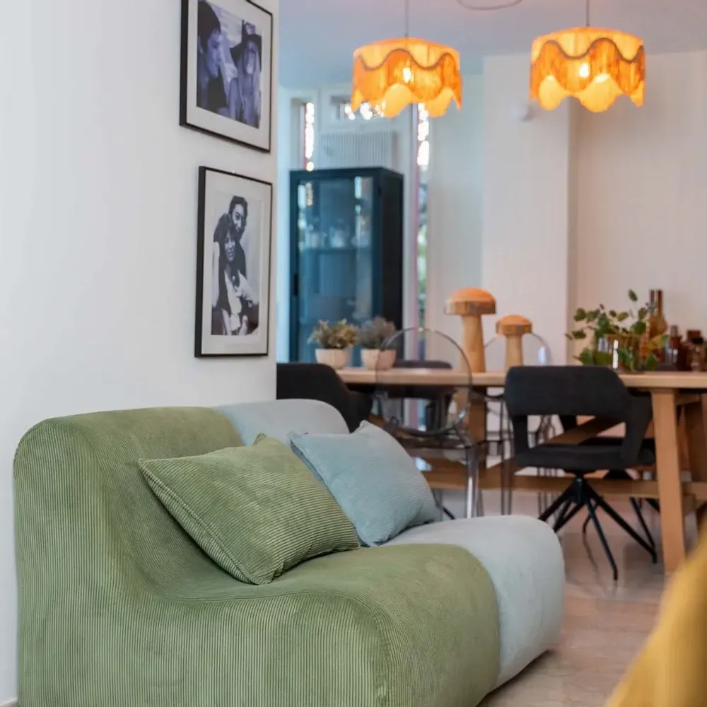 Fauteuils - Chauffeuse modulable POP (kaki) - MAISON JEUDI