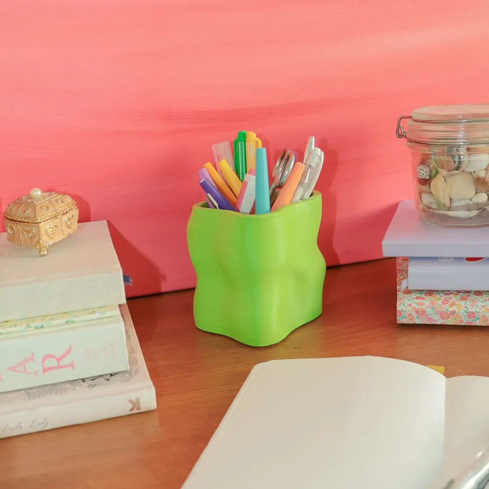 Design objects - Green Pitchoun pot - MEEMO STUDIO