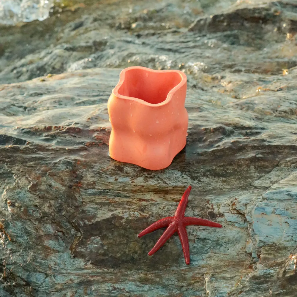 Design objects - Orange Pitchoun pot - MEEMO STUDIO