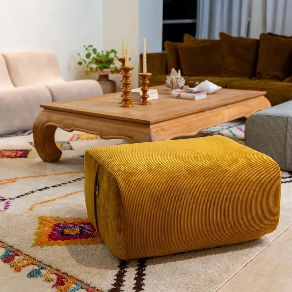 Ottomans - POP modular ottoman (curry) - MAISON JEUDI
