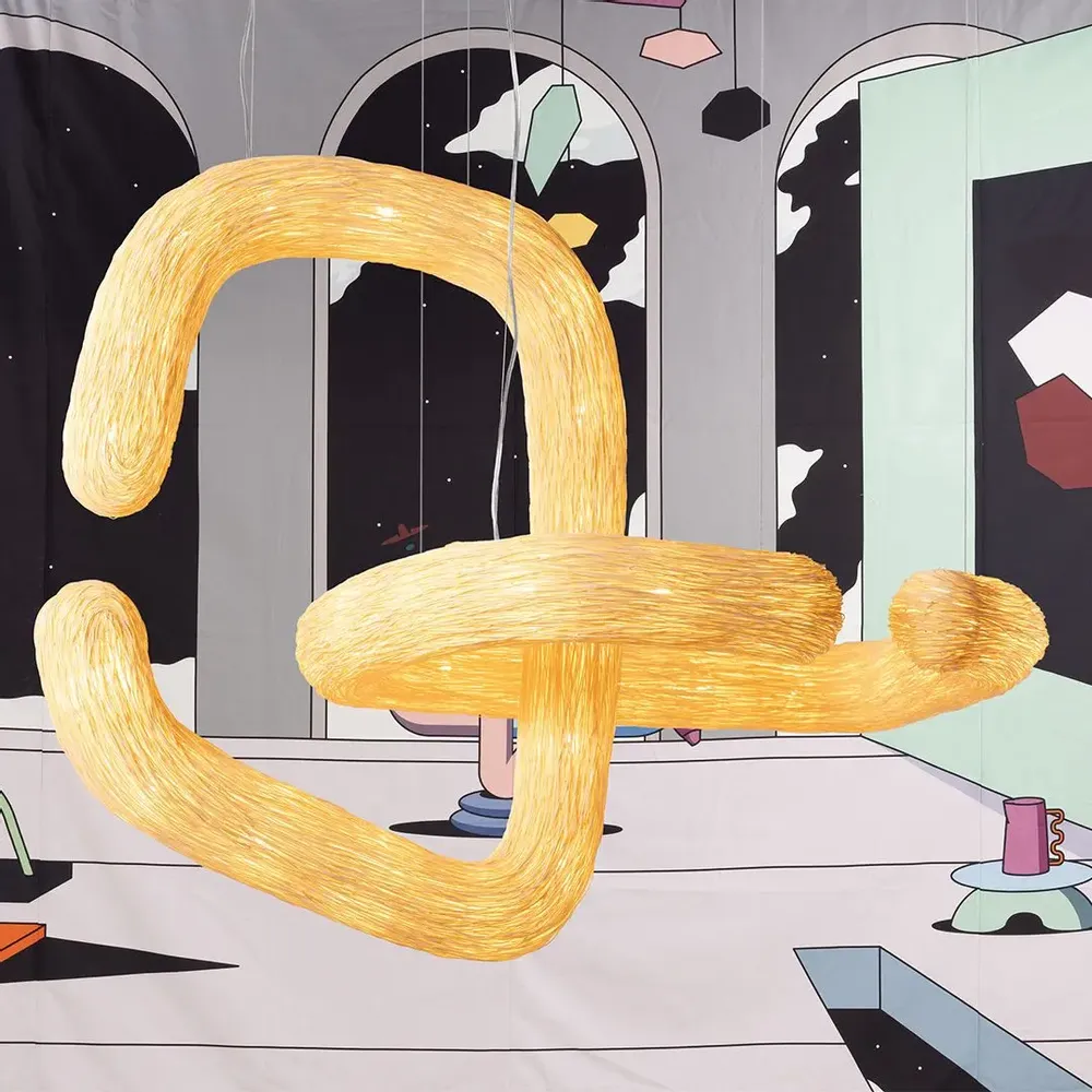 Plafonniers - Orbette Medium – Suspension Sculpturale Artisanale - ANGO