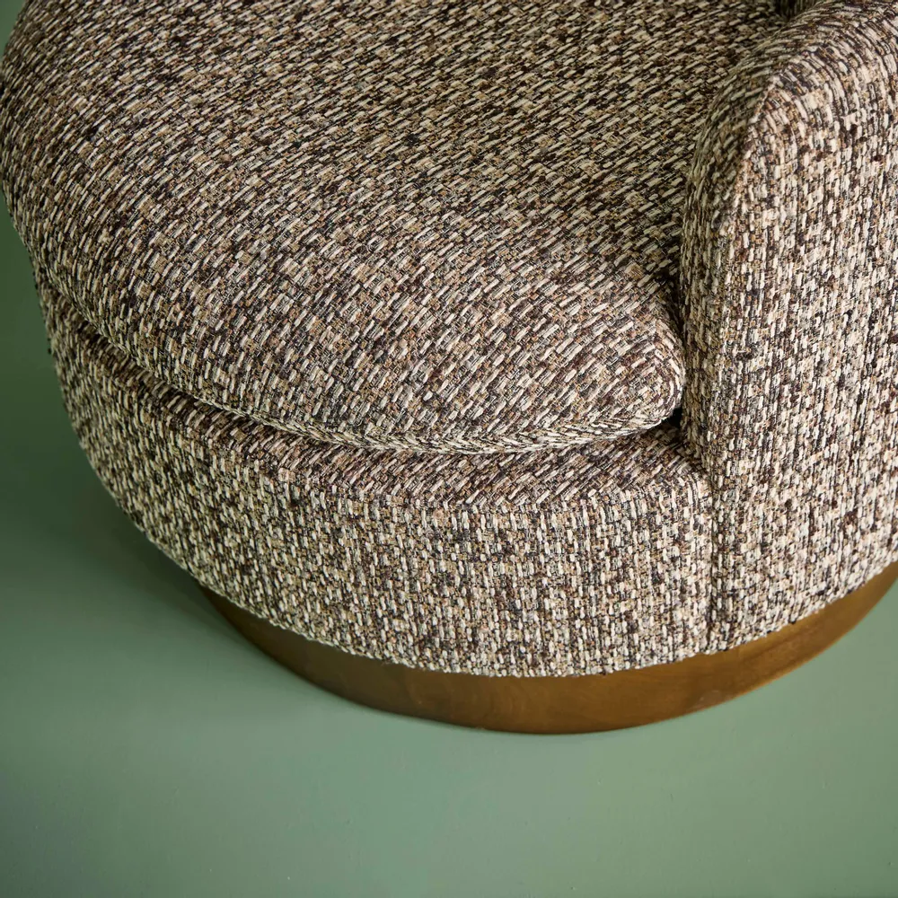 Fauteuils - Fauteuil pivotant Sinclair tweed - SIGNATURE MOBILIER ET DÉCORATION