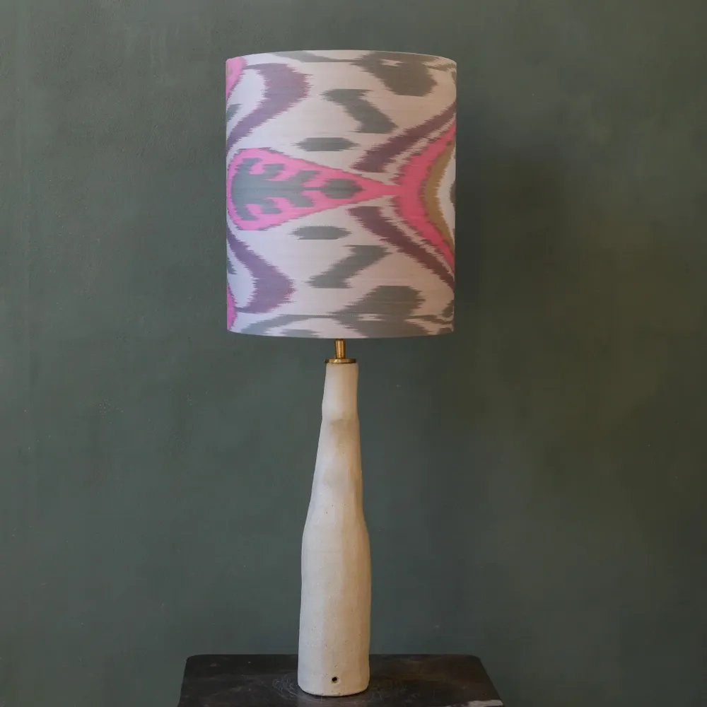 Lampes de table - Flamenco ceramic table lamp unique piece handmade - STUDIO WILD ORANGE