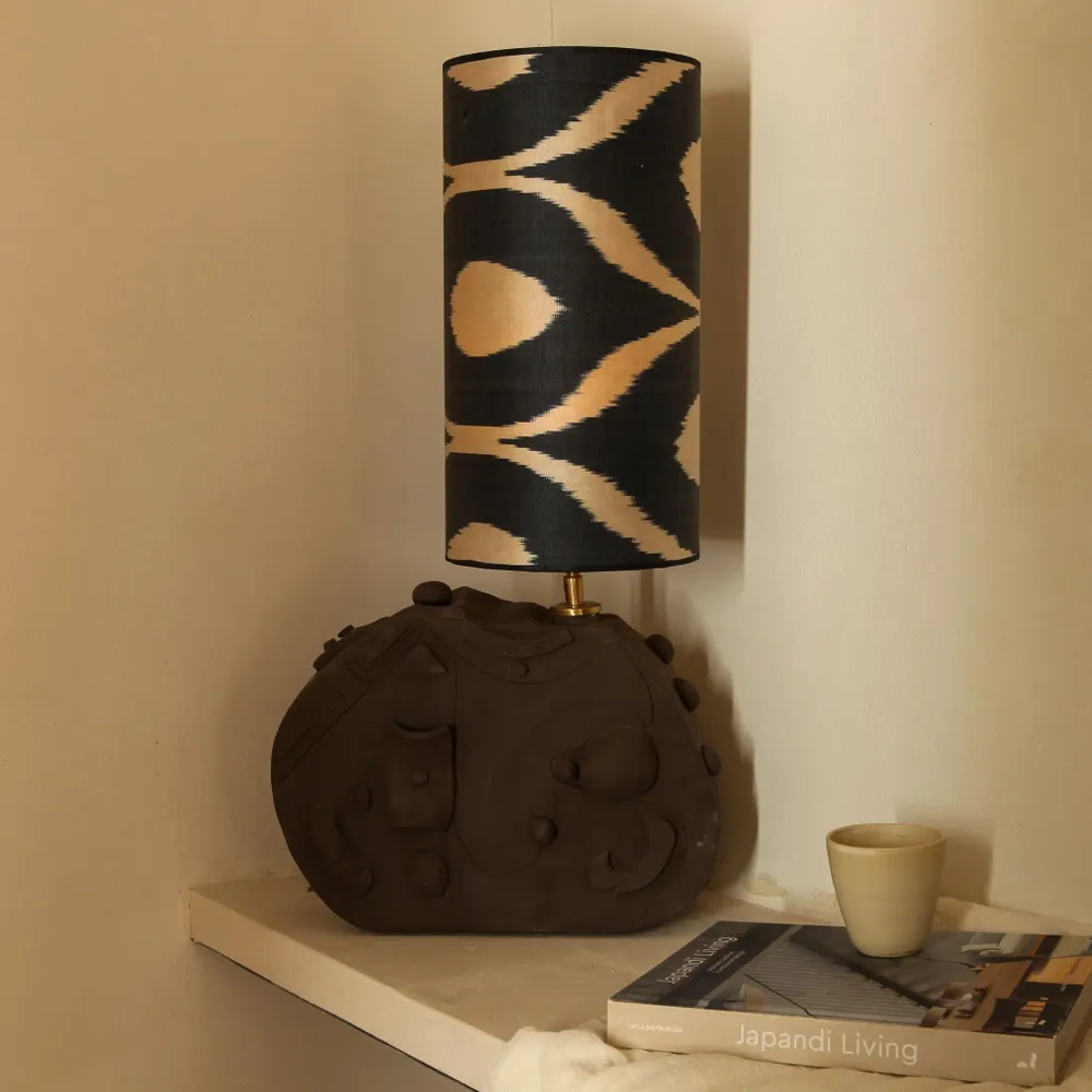 Table lamps - Sjakie's Chocolate a handcrafted design lamp - STUDIO WILD ORANGE