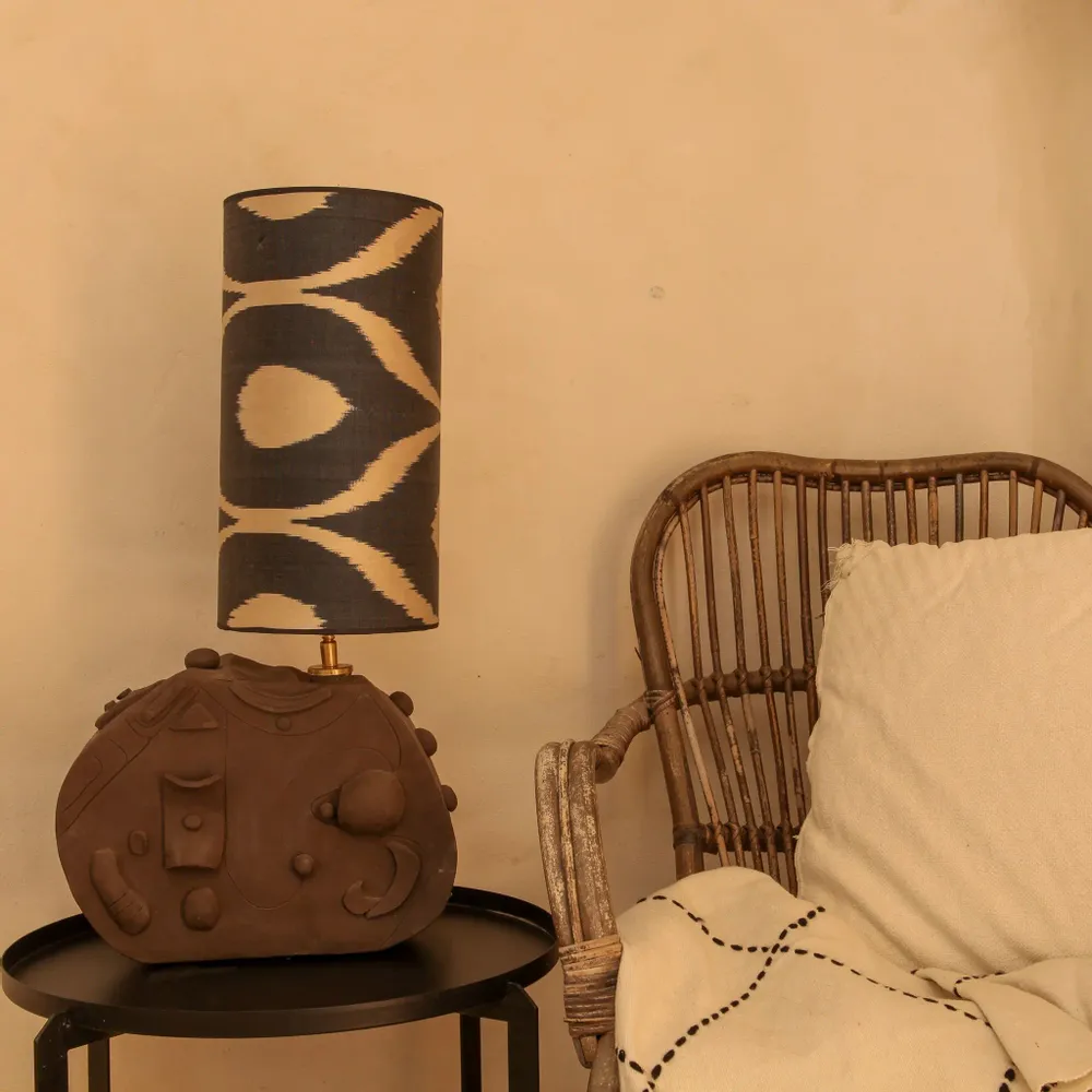 Table lamps - Sjakie's Chocolate a handcrafted design lamp - STUDIO WILD ORANGE