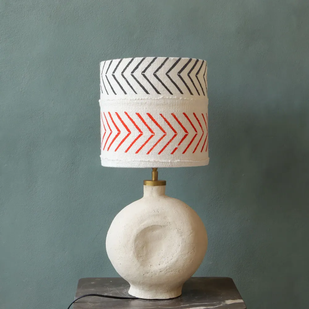 Lampes de table - Lampe de table artisanale unique en céramique Smile - STUDIO WILD ORANGE