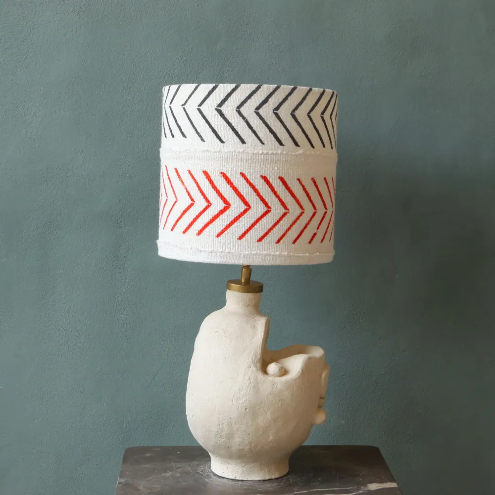 Lampes de table - Lampe de table artisanale unique en céramique Smile - STUDIO WILD ORANGE