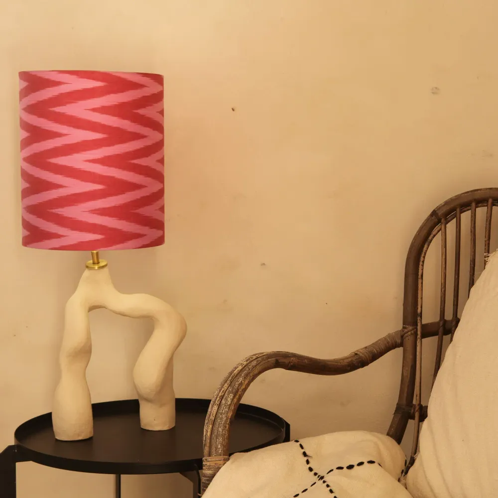 Lampes de table - Lampe de table en céramique artisanale Build a Bridge - STUDIO WILD ORANGE