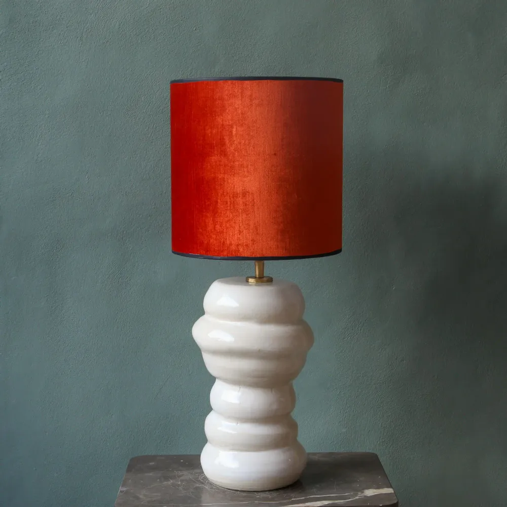 Table lamps - Bubbles handmade ceramic table lamp - STUDIO WILD ORANGE