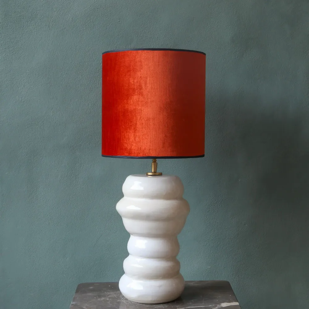 Table lamps - Bubbles handmade ceramic table lamp - STUDIO WILD ORANGE